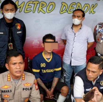 Terbakar Api Cemburu, FR Bunuh Pacarnya Lalu Buang Mayatnya ke Kali Depok