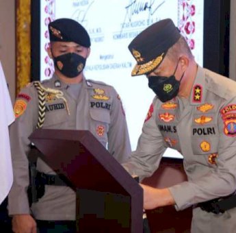 Lantik Kasetum, Kapolda Kaltim Pimpin Sertijab 1 PJU dan 6 Kapolres