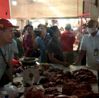 Jelang Idul Adha 1443 Hijriah, Disdag Sulsel Pantau Harga di Pasar Pabaeng-baeng