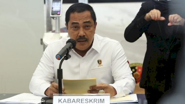 Kabareskrim Komjen pol Agus Andrianto foto:ist