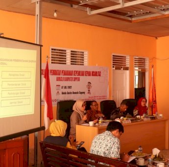 Lindungi Hak Disabilitas, Bawaslu Soppeng Sosialisasikan Pengawasan Partisipatif.