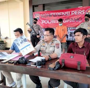 Posting Hasil Curian di Medos, Pelaku Ditangkap Satuan Reskrim Polres Kupang