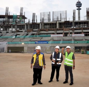 Menteri PUPR Targetkan Stadion Indoor di GBK Selesai Akhir Tahun untuk FIBA World Cup 2023