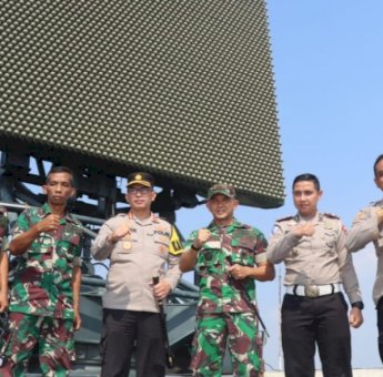 Tingkatkan Sinergisitas, Kapolresta Tangerang Kunker ke Sat Radar 211 Tanjung Kait