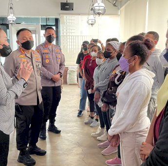 Polres Metro Jakbar Datangi Mess Papua JIC, Ini yang Dilakukan