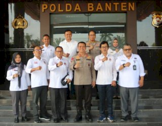 Terima Audiensi KPU, Polda Banten Siap Amankan Pemilu 2024