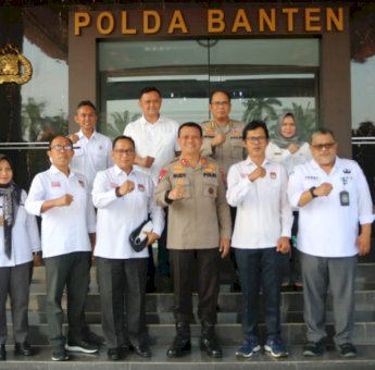 Terima Audiensi KPU, Polda Banten Siap Amankan Pemilu 2024