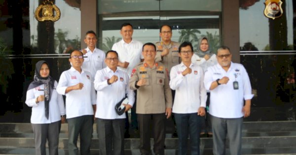 Terima Audiensi KPU, Polda Banten Siap Amankan Pemilu 2024