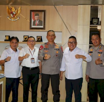 Temui Dinas PUPR, Kapolda Kaltim Bahas Soal IKN