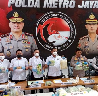 Ditresnarkoba Polda Metro Jaya Amankan 86 Kilogram Sabu dan 35 Tersangka dari Jaringan Malaysia – Medan – Jakarta