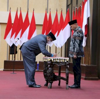 Domu Warandoy Resmi Jabat Sekda NTT