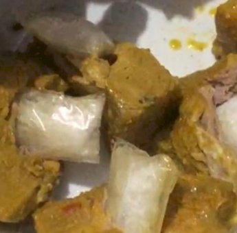 Petugas Lapas Samarinda Gagalkan 14 Poket Sabu di Dalam Daging Gulai