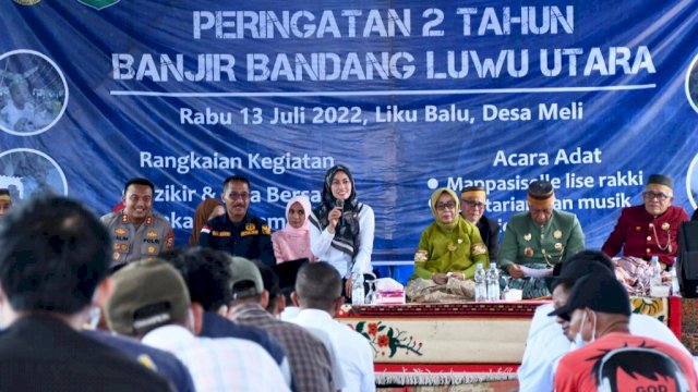 Doa dan Dzikir memperingati 2 Tahun Banjir Bandang Kabupaten Luwu Utara. (Istimewa)