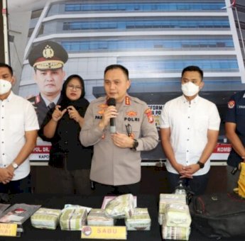 Satnarkoba Polres Jakbar Gagalkan Peredaran Sabu 9 KG Lintas Negara