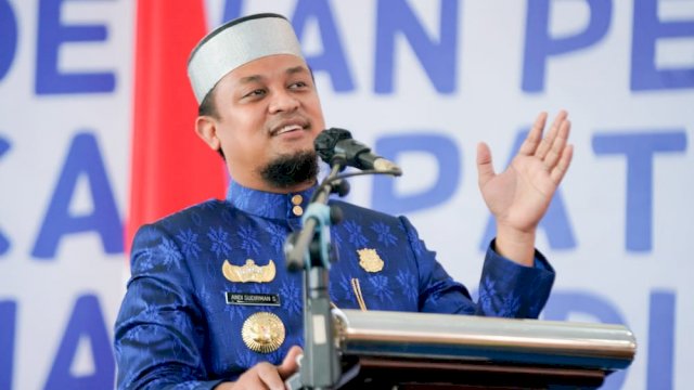 Gubernur Sulawesi Selatan, Andi Sudirman Sulaiman. (Istimewa)