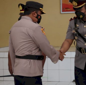 Pimpin Serah Terima Jabatan Lingkup Polres Muna, Ini Pesan AKBP Mulkaifin