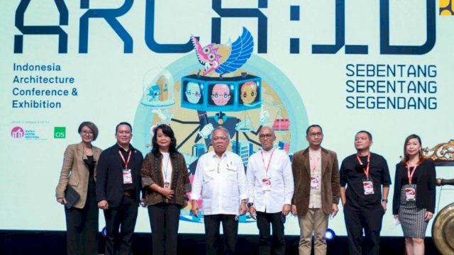 Menteri PUPR Basuki Hadimuljono, resmi membuka ARCH:ID 2022. (Istimewa)