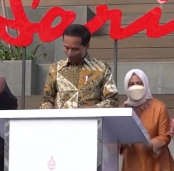 Presiden Jokowi Berbagi Cerita Kenang Pusat Perbelanjaan Sarinah di Jakarta