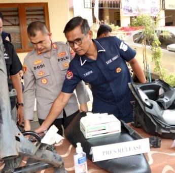 Polsek Palmerah Ungkap Curanmor Dengan Modus Menjual Satuan Mesin, Bodi Hingga Rangka Motor