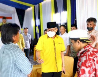 Taufan Pawe Temui Puluhan Tokoh Masyarakat Enrekang, Minta Dukungan Besarkan Golkar dan Menangkan Airlangga Jadi Presiden