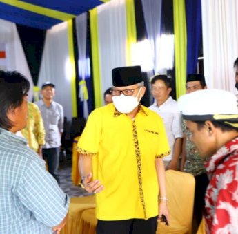 Taufan Pawe Temui Puluhan Tokoh Masyarakat Enrekang, Minta Dukungan Besarkan Golkar dan Menangkan Airlangga Jadi Presiden