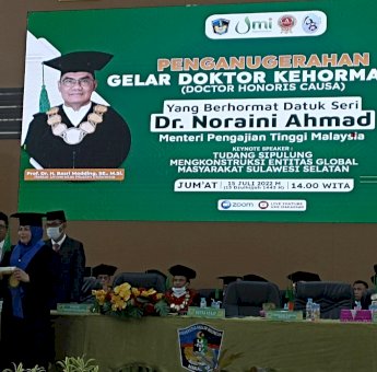 UMI Beri Gelar Doktor Kehormatan ke Menteri Pendidikan Malaysia
