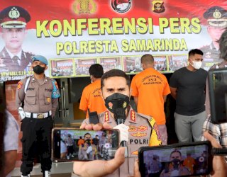 Polresta Samarinda Gagalkan Penyelundupan Sabu 514 Gram Asal Nunukan