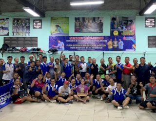 Wakapolda Banten Buka Turnamen Tenis Meja Piala Bergilir