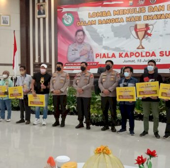 Wakili Republiknews, Dahlan Abubakar Raih Juara Harapan III Lomba Karya Tulis Piala Kapolda Sulsel