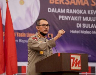 Cegah PMK, Polda Sulbar Dirikan Pos di Perbatasan