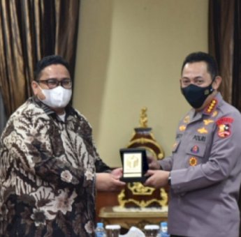 Bahas Soal Keamanan Penyelenggaraan Pemilu, Bawaslu RI Temui Kapolri di Mabes Polri