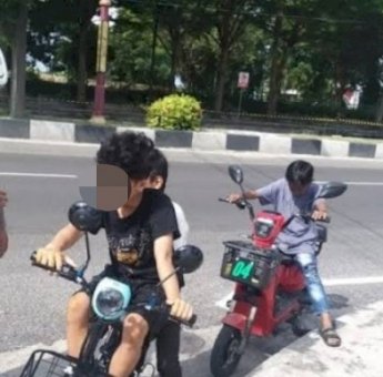 Rawan Kecelakaan, Sepeda Listrik di Kapuas Mulai Dilarang Penggunaannya di Jalan Raya