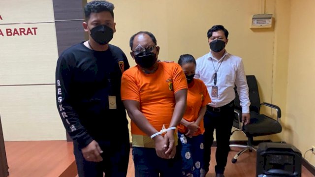 Pelaku Penculikan Anak SM (41) Diamankan di Polsek Tambora Jakarta Barat.(Foto:Ist)