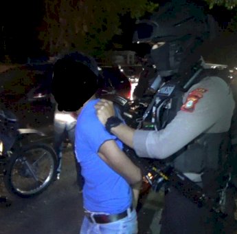 Pemuda di Makassar Ditangkap Polisi Saat Tes Kecepatan Motor Persiapan Balapan Liar