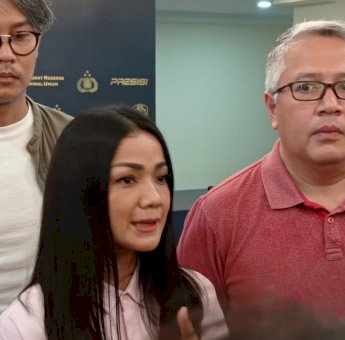 Nirina Zubir Datangi Polda Metro Jaya, Minta Pelaku Mafia Tanah Dimiskinkan