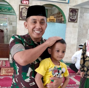 Pangdam Hasanuddin Bernostalgia di Masjid H.M. Asjik