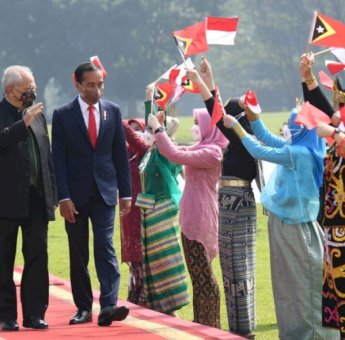 Preside Jokowi Terima Kunjungan Presiden Timor Leste, Ini yang Dibahas