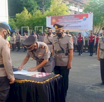 Tiga Pejabat Lingkup Polres Kepulauan Selayar Resmi Berganti