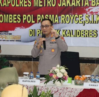 Antisipasi Maraknya Curanmor di Kalideres, Kapolres Jakbar Perkuat Sinergitas 3 Pilar