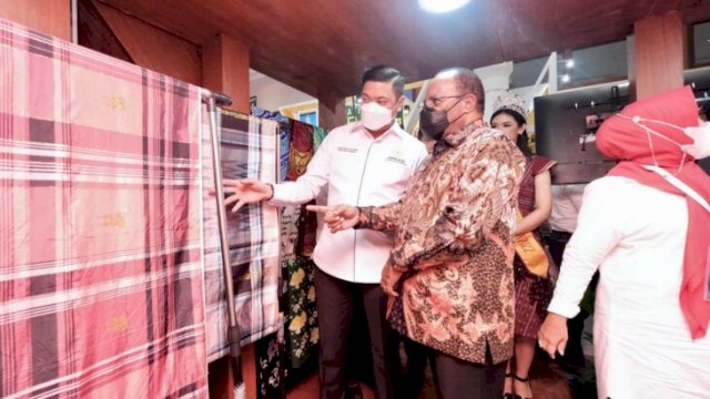 APKASI Otonomi Expo 2022 digelar dalam rangka promosi potensi daerah yang ada di Indonesia dengan tujuan mendorong geliat ekonomi daerah. (Dok. Humas Pemkab Gowa)