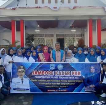 TP-PKK Buteng Ikut Jambore PKK Tingkat Provinsi Sultra, Muhammad Yusup: Berikan yang Terbaik