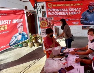 Waspadai Covid-19 BA.4 dan BA.5 di Tanatoraja, BINDA Sulsel Maksimalkan Vaksinasi
