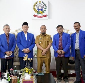 Gubernur Andi Sudirman Terima Silaturahmi Unismuh Makassar, Bahas Persiapan Pelaksanaan KKN MAS