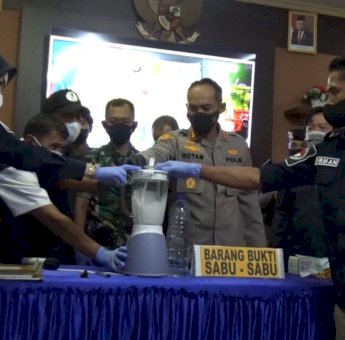 Sat Narkoba Polres Takalar Belender 88,6910 Gram Sabu