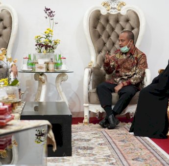 Temui Andi Sudirman, Menteri PPPA Dorong Percepatan Implementasi Desa Ramah Perempuan dan Peduli Anak