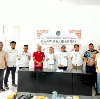 Telan Anggaran 14,2 Miliar, Pekerjaan Lanjutan Pembangunan Stadion Malili Segera Dikerjakan