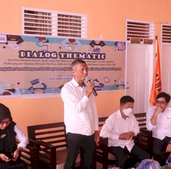 Bawaslu Soppeng Gelar Dialog Tematik Dengan Insan Pers, Ini Tujuannya