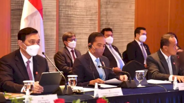 Presiden Jokowi Pimpin Pertemuan Dengan CEO di Korea Selatan (Foto:Istimewa)