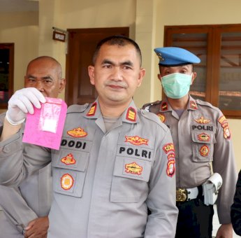 Polisi Tangkap Seorang Residivis, Pelaku Mengedarkan Sabu Senilai Rp10 Juta