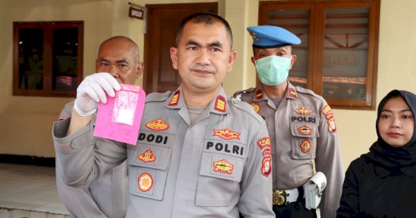 Polisi Tangkap Seorang Residivis, Pelaku Mengedarkan Sabu Senilai Rp10 Juta